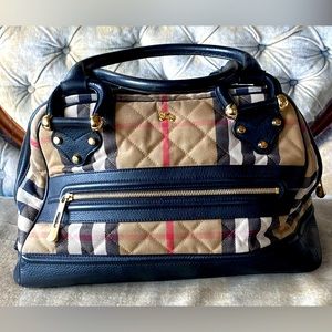Burberry Westbury Nova Check Canvas Weekender